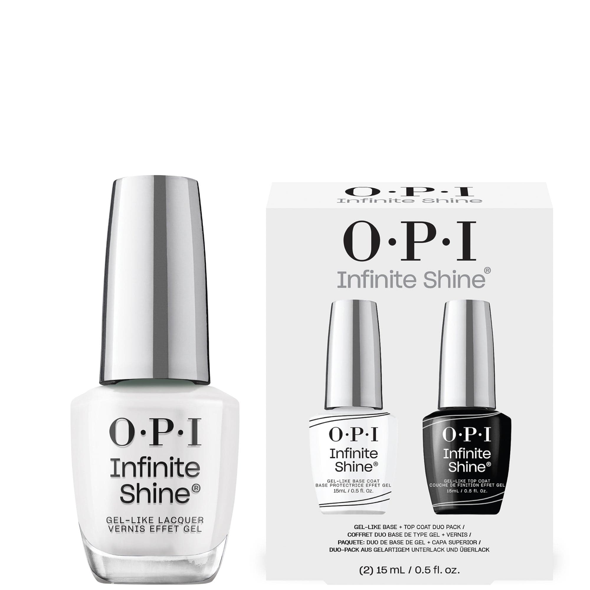 OPI Infinite Shine طقم طلاء Funny Bunny مع أساس وحماية
